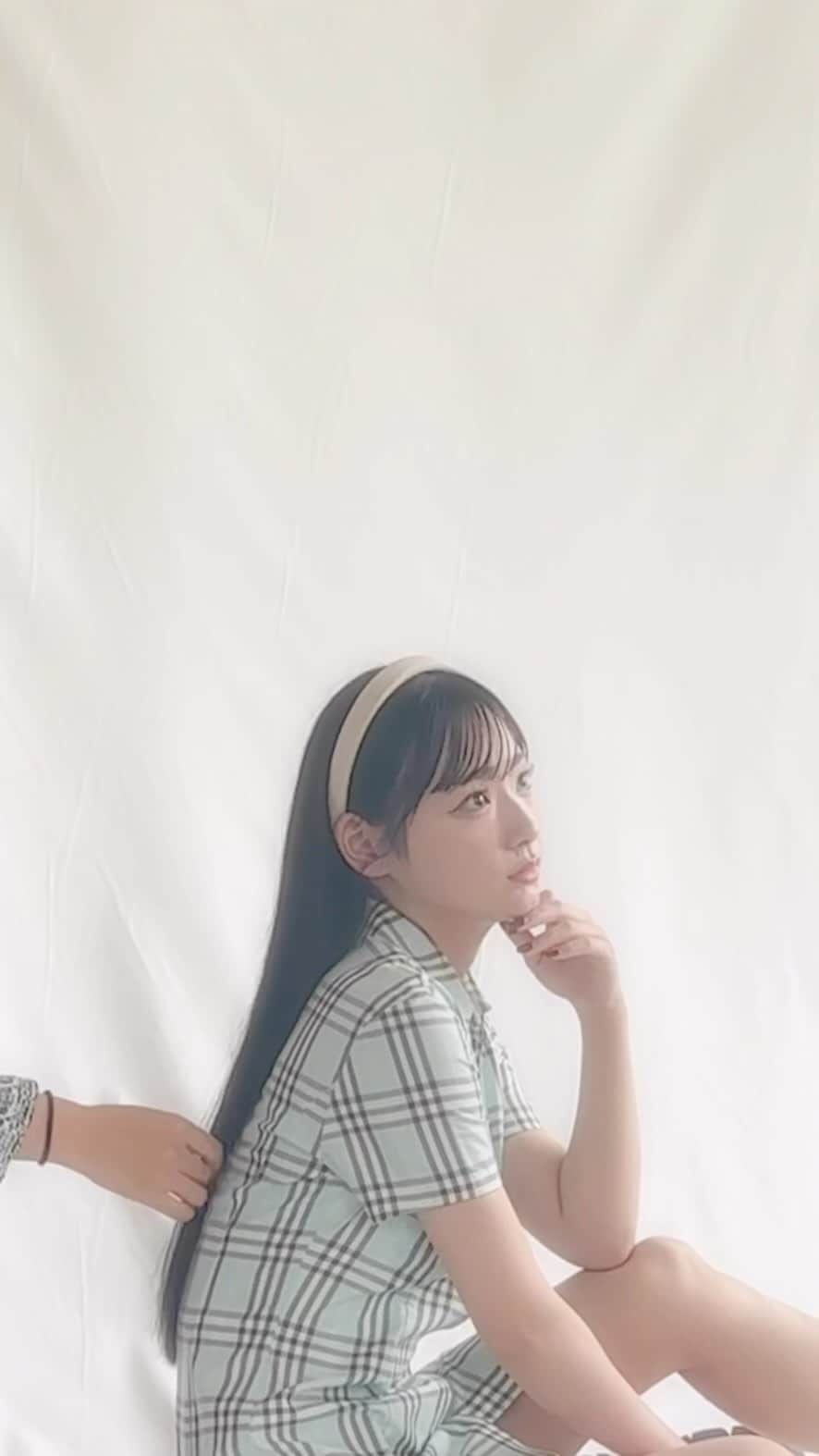 永井愛実のインスタグラム：「撮影風景🌼🥣🤍」