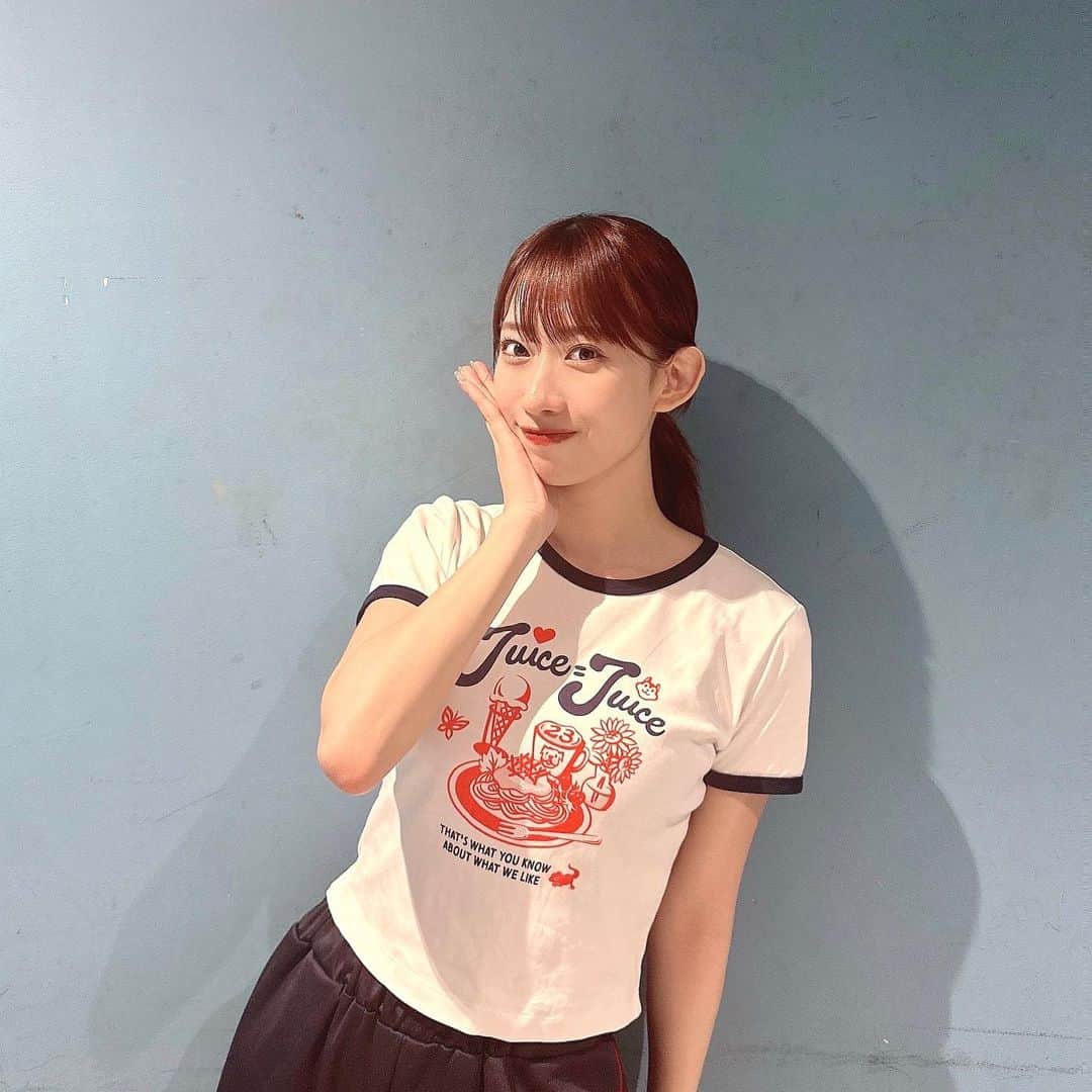 のインスタグラム：「.  今日のリハ着︎︎︎︎☺︎  #beyooooonds #前田こころ」