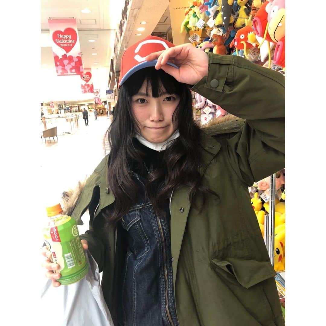 秋乃ゆにのインスタグラム：「ポケモンマスターやった時🩵 . #ポケモン #pokemon」