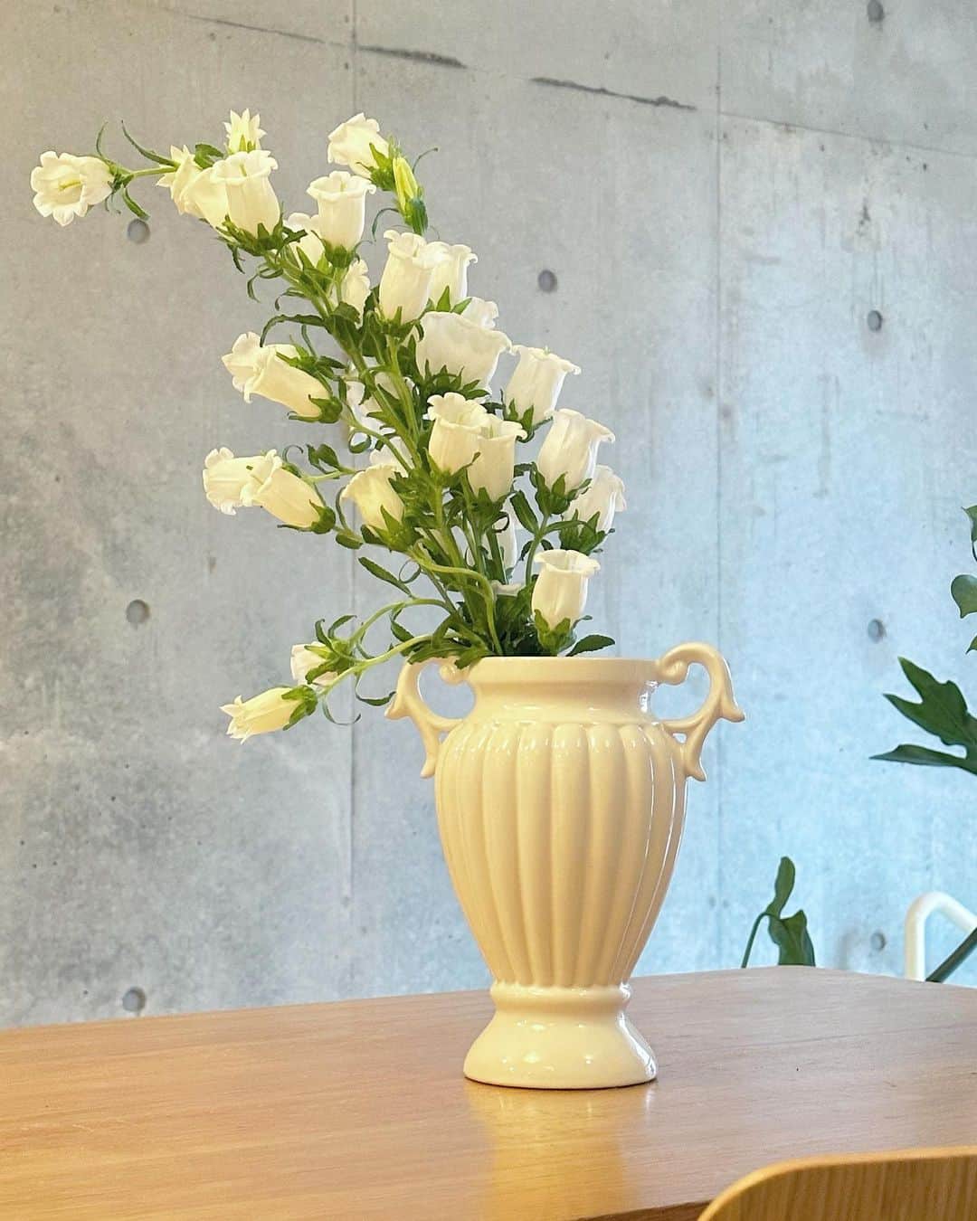 のインスタグラム：「🦢🤍 #sachiのflowermarket」