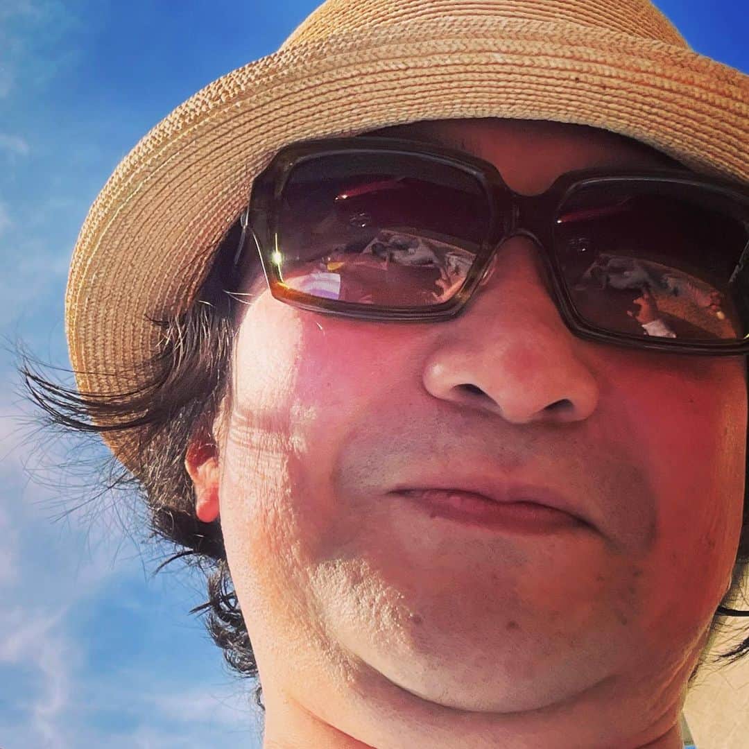 池田鉄洋のインスタグラム：「あのね、この夏、 俺は痩せるよ、きっと、たぶん」