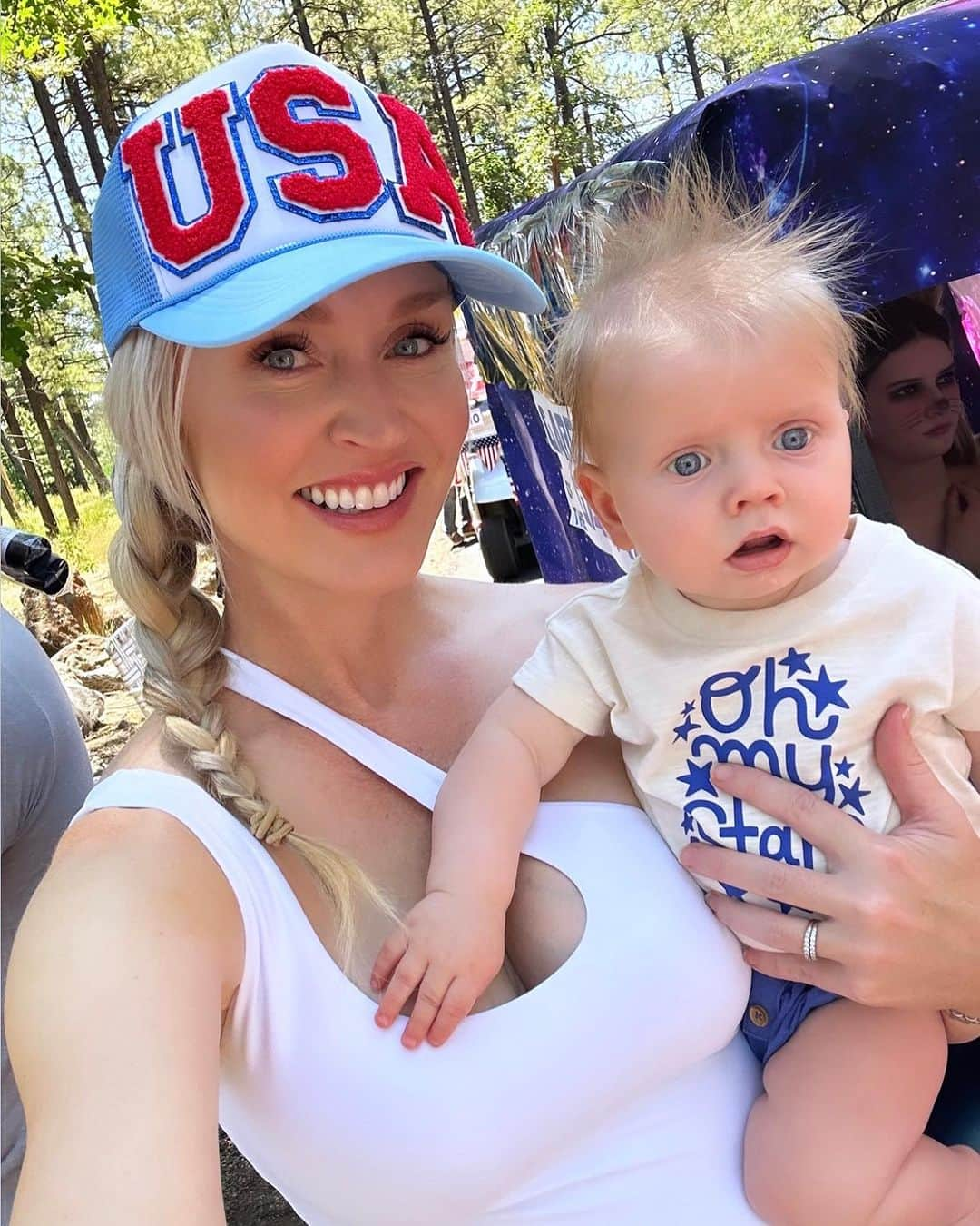 ブレア・オニールさんのインスタグラム写真 - (ブレア・オニールInstagram)「Happy Independence Day! #USA 🇺🇸🇺🇸🇺🇸」7月5日 9時09分 - blaironealgolf