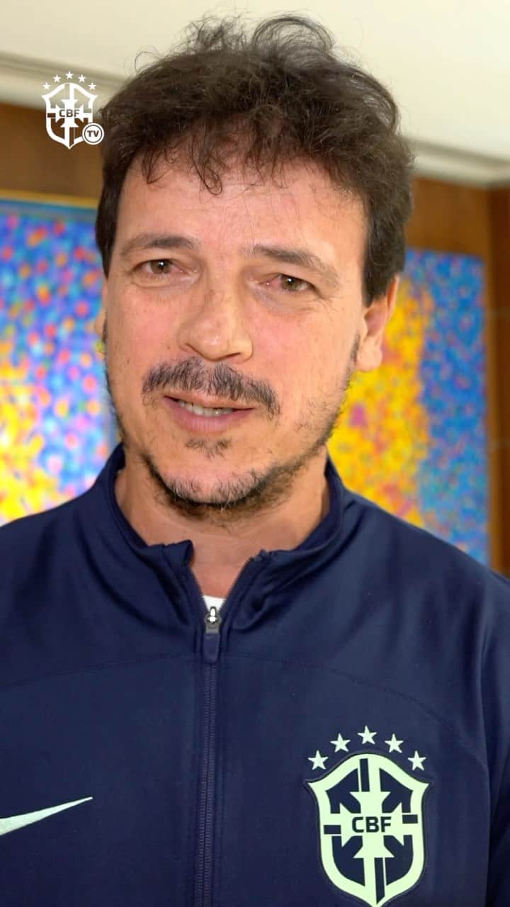 のインスタグラム：「CBF anuncia Fernando Diniz como novo treinador da Seleção Brasileira Masculina de futebol  🎥 @o_leandrolopess」