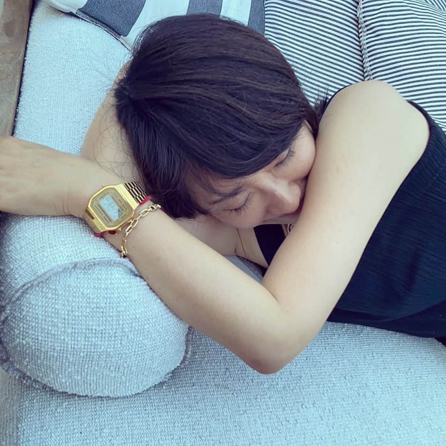 風間ゆみえのインスタグラム：「こんなに長かった前髪、結構ばっさりと切ったのね、人ごとのようだけど、笑」