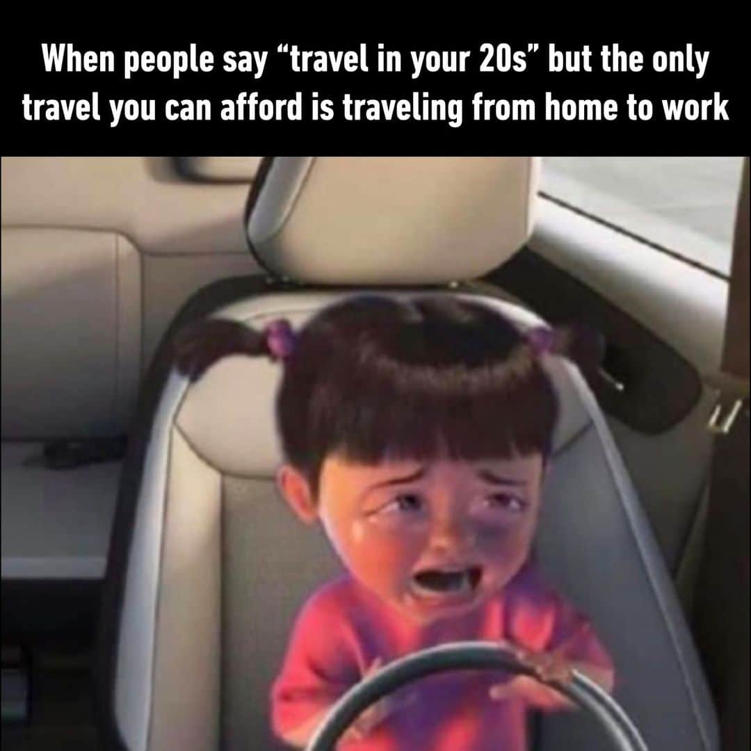 9GAGさんのインスタグラム写真 - (9GAGInstagram)「"just buy less avocados and iced coffee"  - #travel #20s #adulthood #poor #money #commute #memes #9gag」7月5日 2時00分 - 9gag