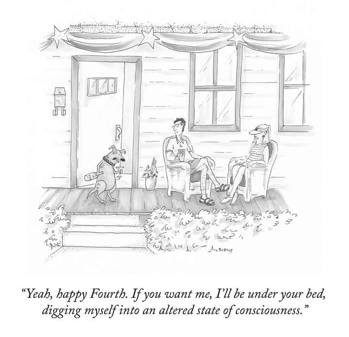 The New Yorkerさんのインスタグラム写真 - (The New YorkerInstagram)「Be safe out there. #NewYorkerCartoons 🖋 @teresaburnsparkhurst」7月5日 3時21分 - newyorkermag