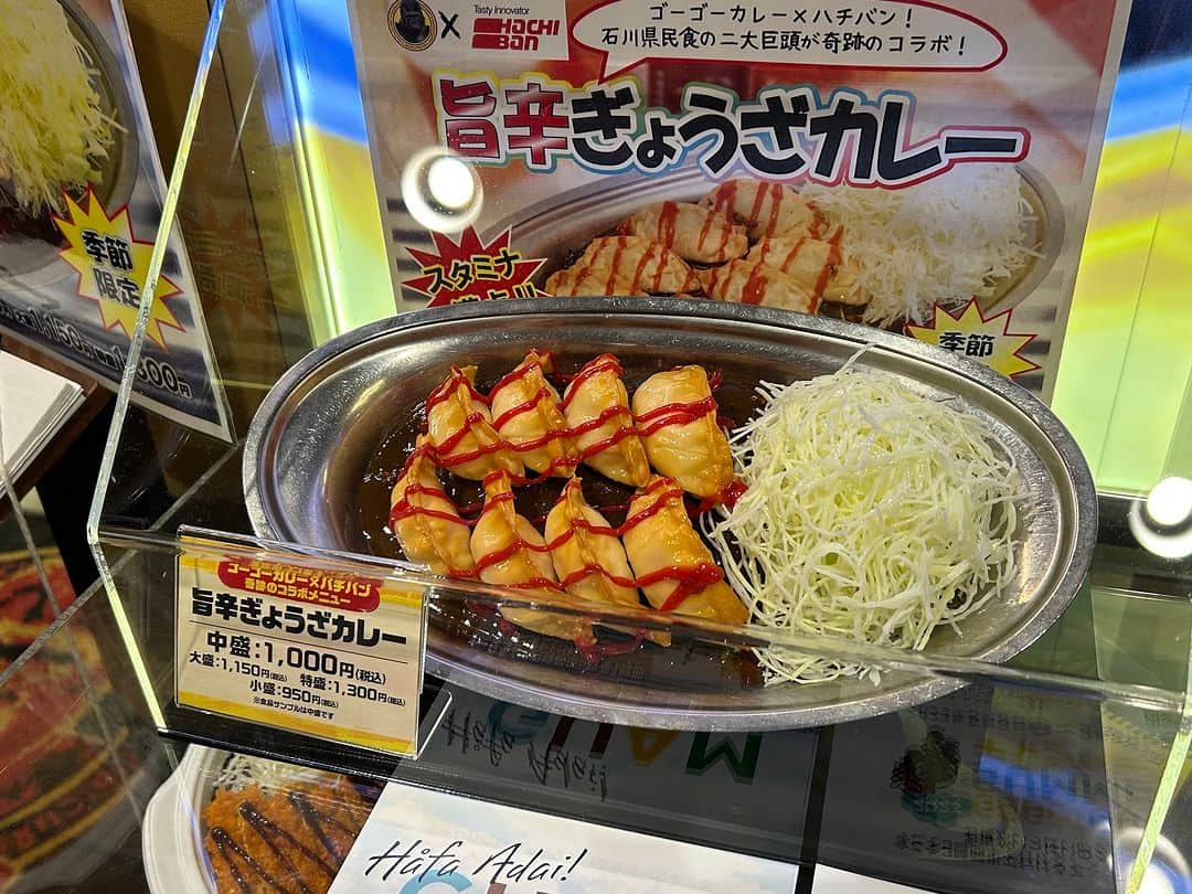 ゴーゴーカレーのインスタグラム：「本日7月5日は、ゴーゴーデー❗ 本日全店でトッピングサービス券１枚進呈します⭐️ だんだん暑くなってきましたね〜☀✨🌞✨ カツまでは食べれないけど、スタミナつけたいなあ、お腹に溜まるパンチのあるもの食べたいな〜！旨辛ぎょうざカレー絶賛販売中(^_-)-☆ 軽く食べれるけど、しっかりスタミナつきます！ あ、辛いのはソースの方ですよ〜WW 一部店舗での販売になりますが、他にも元気になるメニューが満載！ ゴーゴーカレーを食べて元気になりましょう！ 本日も元気いっぱいで皆様のお越しをお待ちしております(^_-)-☆  🍛ゴーゴーカレー公式通販ページもよろしくお願いします！ https://jp.gogocurry.com/collections/curry-all/products/1061 🍛 Instagram https://www.instagram.com/gogocurry55/ 🍛 Twitter https://twitter.com/GOGO_CURRY​   #金沢グルメ #gogocurry #カレー #金沢カレー　#テイクアウト　＃デリバリー　#レトルトカレー　＃ゴーゴーデー　#カレーで元気　　#今日のランチ　#ぎょうざ　#スタミナ　#期間限定」