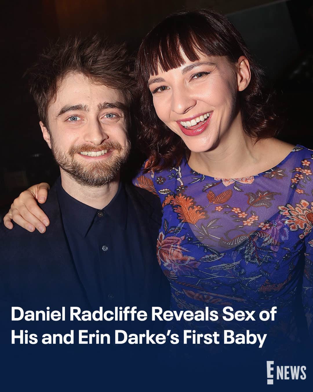 E! Onlineさんのインスタグラム写真 - (E! OnlineInstagram)「Daniel Radcliffe and Erin Darke are casting revelio on the gender of their newborn baby. 🪄👶 Use some Floo powder to head over to the link in our bio for the magical reveal. (📷: Getty)」7月5日 7時00分 - enews
