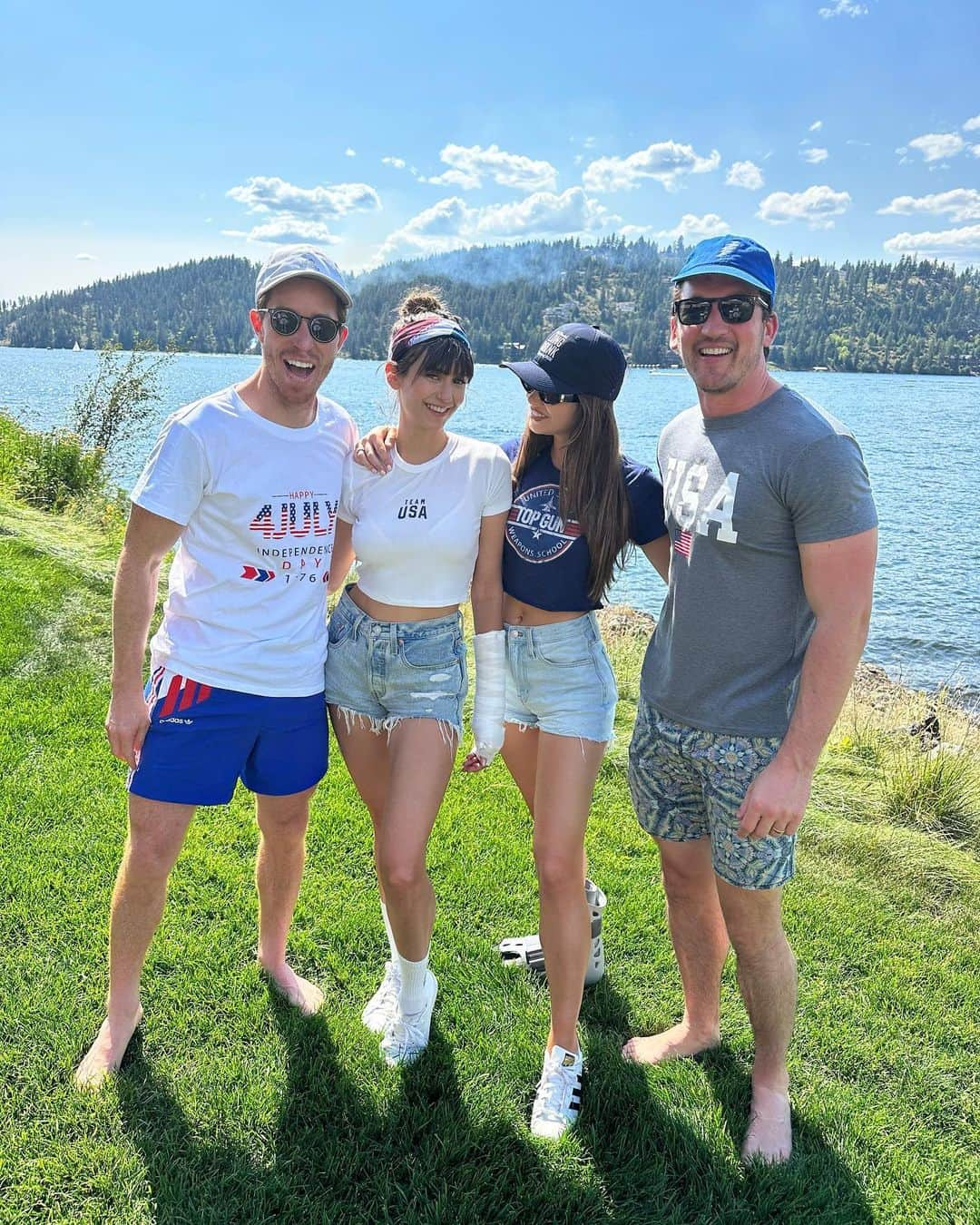 ショーン・ホワイトさんのインスタグラム写真 - (ショーン・ホワイトInstagram)「Team USA and Top Gun!! Happy 4th America🇺🇸!」7月5日 8時02分 - shaunwhite