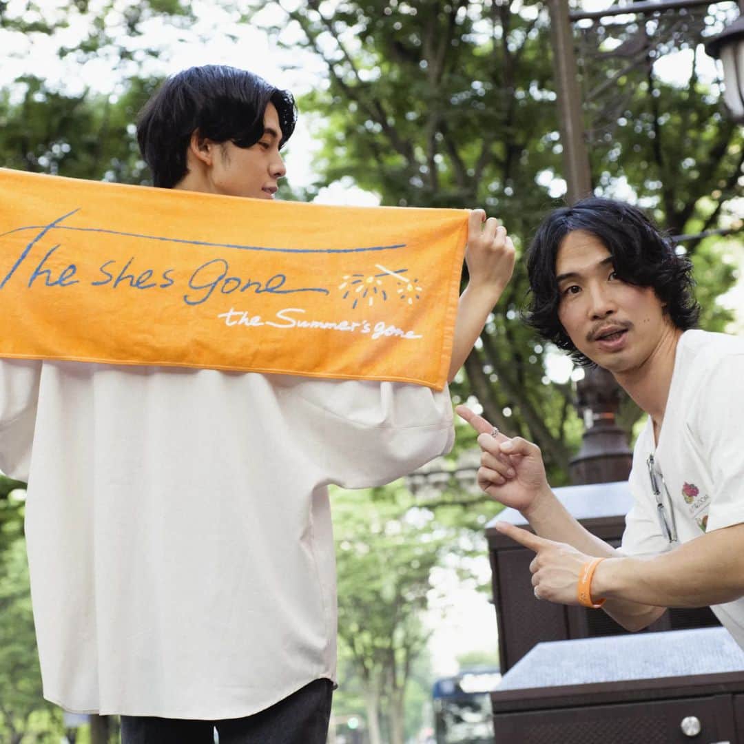 the shes goneさんのインスタグラム写真 - (the shes goneInstagram)「new goods  the summer's gone towel  color : apricot price : 1,500yen」7月5日 18時16分 - the_shes_gone