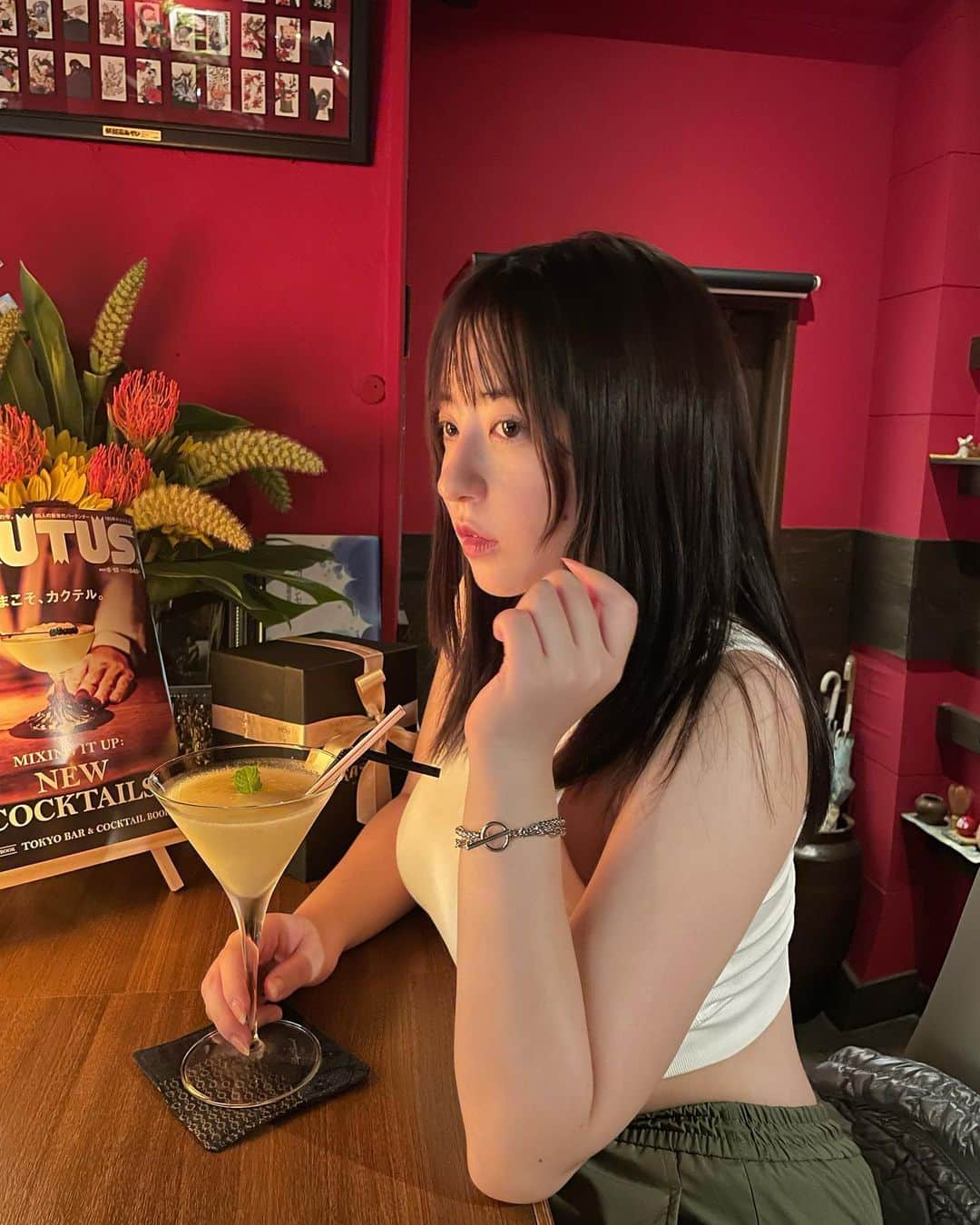 麻倉瑞季さんのインスタグラム写真 - (麻倉瑞季Instagram)「こんなにカッコつけてますがアルコール度数3%です🍸」7月5日 18時17分 - mizuki_asakura_