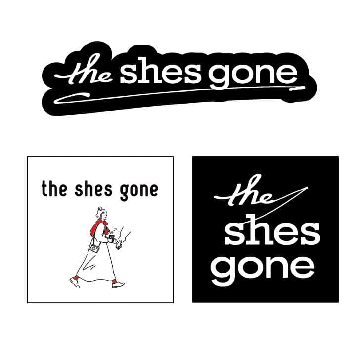 the shes goneのインスタグラム：「new goods  sticker set  price : 500yen」