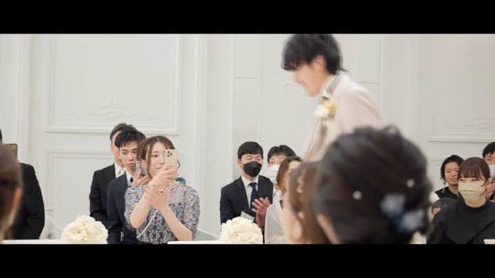 アーフェリーク迎賓館岐阜のインスタグラム：「🎞✨  会場で人気の"撮って出しエンドロール"です！  おふたりの好きな曲と共に 制作する世界に一つだけの映像となります  #テイクアンドギヴニーズ  #アーフェリーク迎賓館 #アーフェリーク迎賓館岐阜 #tg花嫁 #岐阜 #岐阜花嫁 #岐阜ブライダルフェア #岐阜結婚式 #岐阜結婚式場 #名古屋結婚式 #名古屋結婚式場  #名古屋ブライダルフェア #東海花嫁 #岐阜プレ花嫁 #名古屋プレ花嫁 #プレ花嫁 #卒花 #日本中のプレ花嫁さんと繋がりたい #オリジナルウェディング #ウェディング #ウェディングレポ #ブライダルフェア #プロポーズ #結婚式 #結婚式準備」