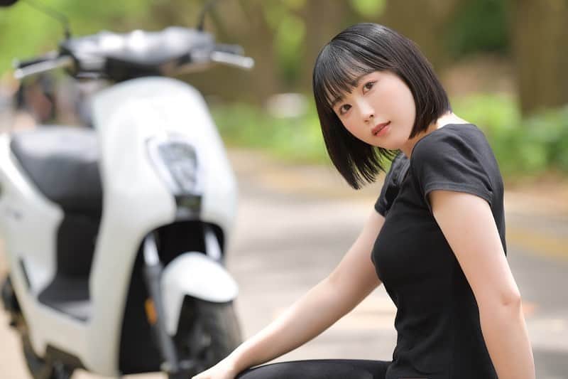 夜道雪さんのインスタグラム写真 - (夜道雪Instagram)「🏍️夜道雪のちょっと寄り道🏍️ コラム更新🆙 ホンダ初！電動バイクEM1 e