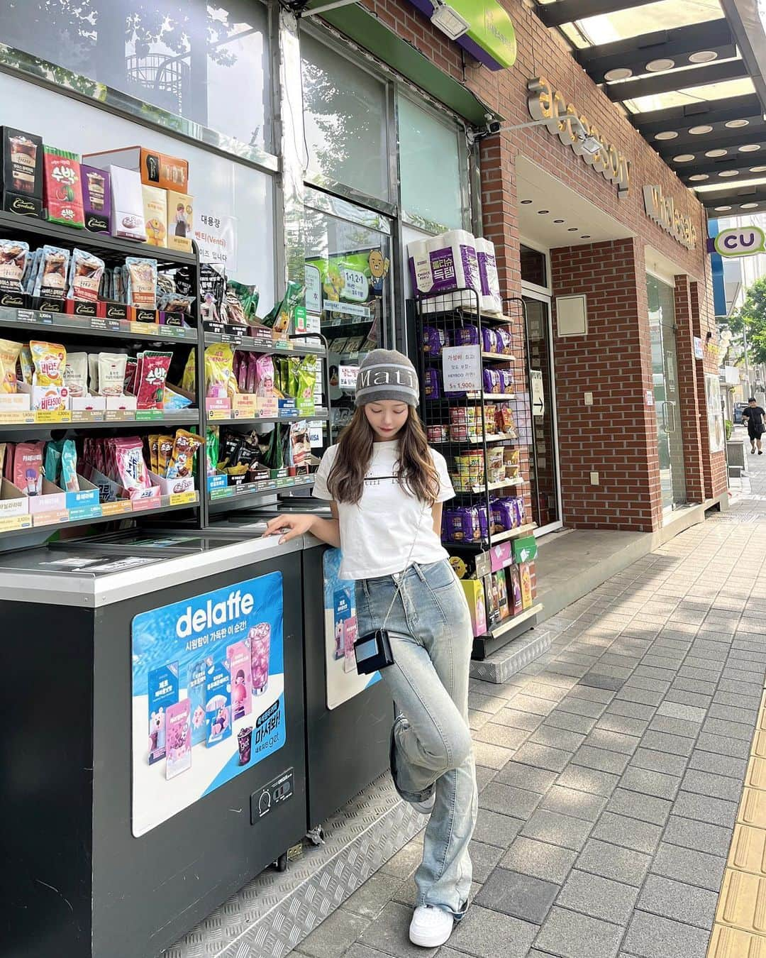 山本姫香さんのインスタグラム写真 - (山本姫香Instagram)「韓国のコンビニ楽しい🌼」7月5日 19時11分 - _himeka0904_