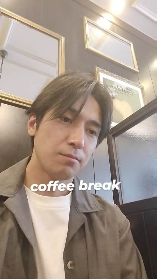 高橋光臣のインスタグラム：「catch your breath in a coffee shop☕」