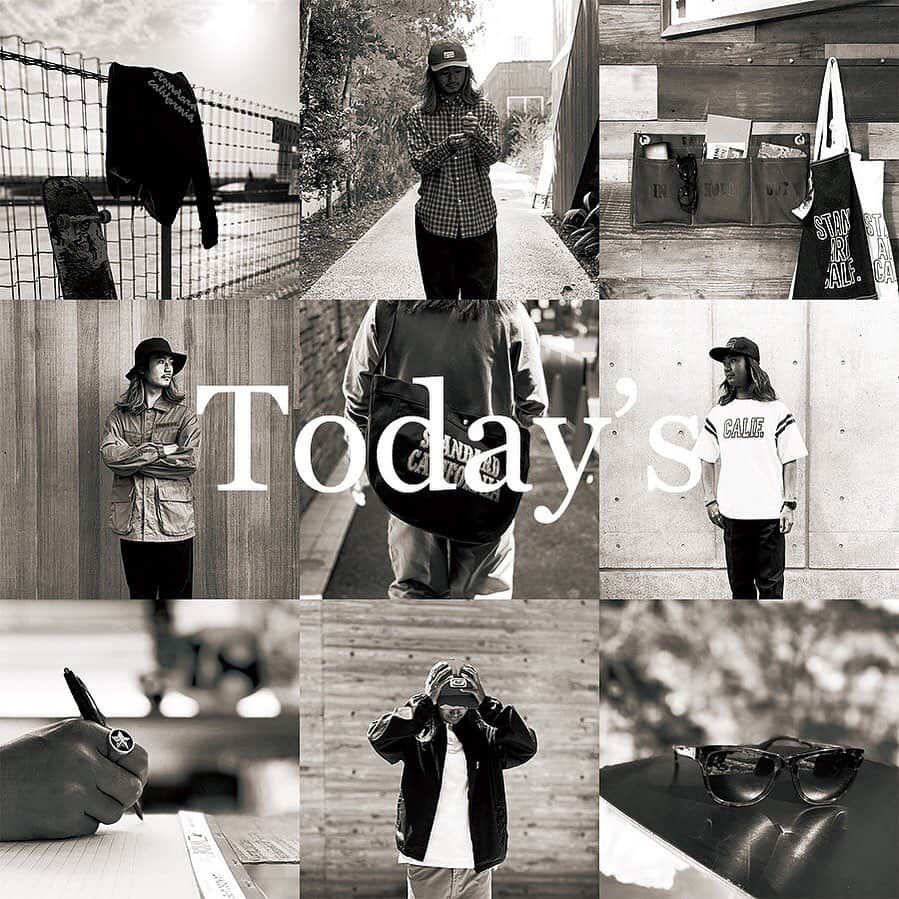 のインスタグラム：「オフィシャルブランドサイト、「Today’s」ページを更新しました。 プロフィールのリンクより覗いてみてください。  We update  today's on our website. Please check it.   @standardcalifornia_os @standardcalifornia_movie   #standardcalifornia #スタンダードカリフォルニア」