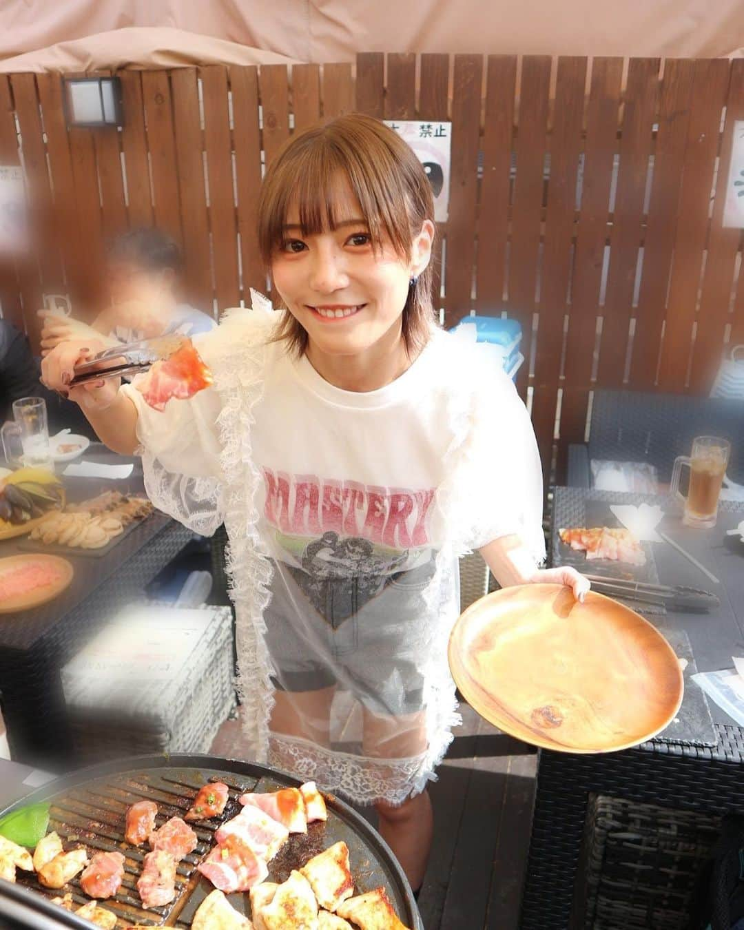 河路由希子さんのインスタグラム写真 - (河路由希子Instagram)「. 夏はBBQ! 5月にやったBBQの記録📝」7月5日 12時15分 - kawajiyukiko