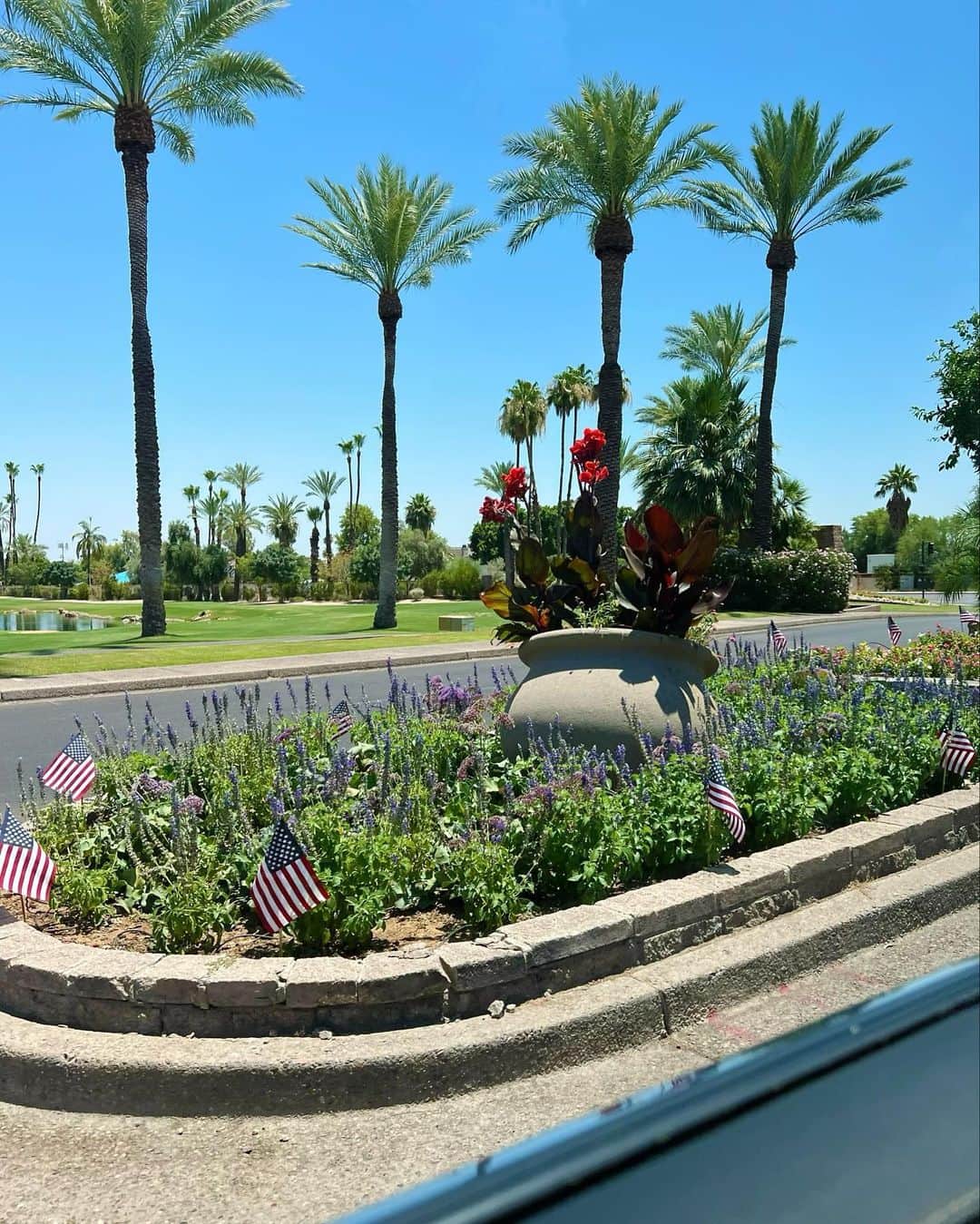 久慈暁子さんのインスタグラム写真 - (久慈暁子Instagram)「* 去年は日本にいたので 初めての4th of July🌵🇺🇸 こんなに間近で花火も 見ることができました🎆 * #4thofjuly」7月5日 12時30分 - kuji_akiko
