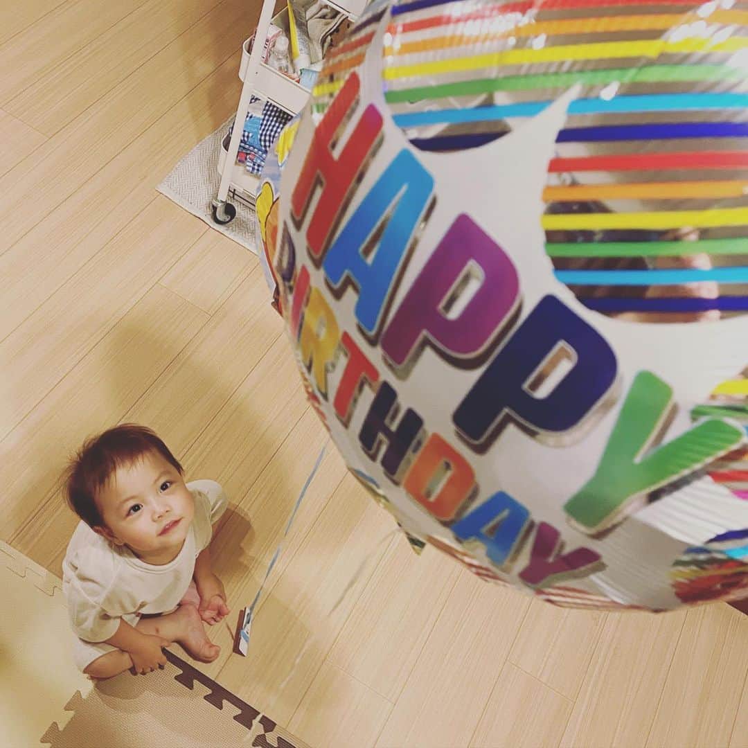 西国原礼子のインスタグラム：「HAPPY BIRTHDAY 千太朗🎈🎂🎊 2歳になりました🫶🥹🥹🥹 生まれて来てくれてありがとう。 世界で一番愛してる。」