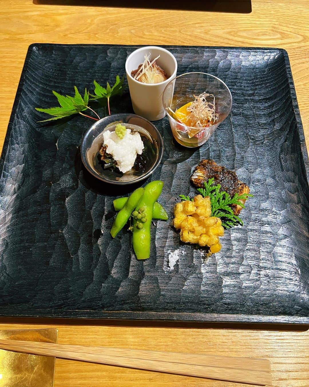 とみいさんのインスタグラム写真 - (とみいInstagram)「． ご飯がほんっとに美味しくてとっても素敵な旅館でした♨︎またいきたい🌿 @kanaukan_」7月5日 17時12分 - miyutomii88