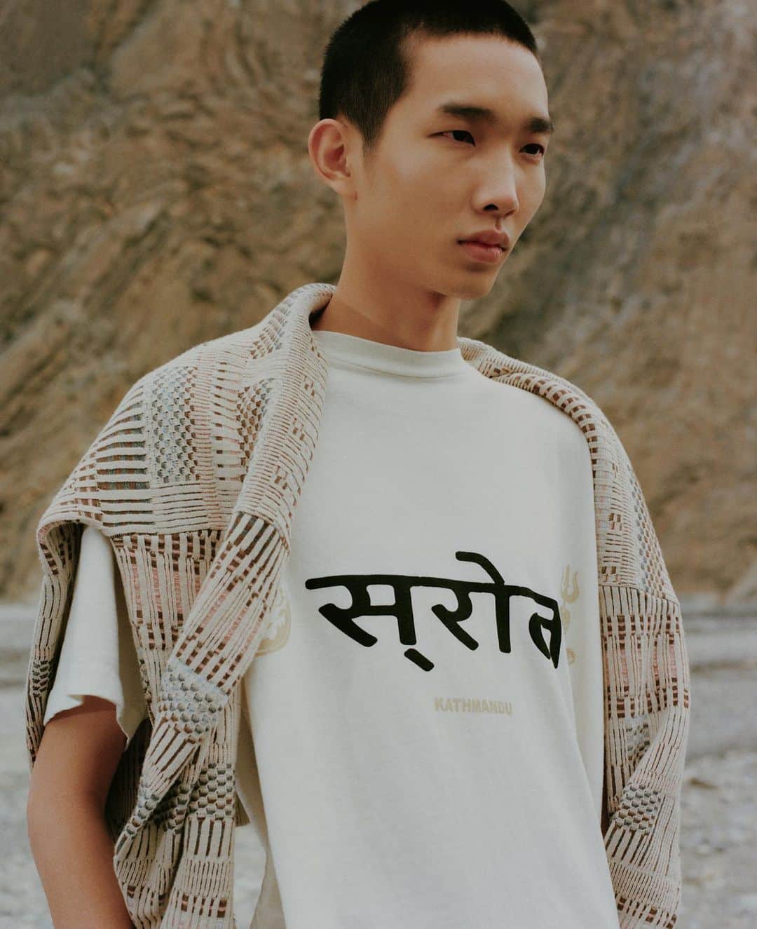 ジョン エリオットのインスタグラム：「“Scenes From Nepal” - The Himalayas. Explore the Souvenir Shop, including an extensive range of graphic tees, tomorrow, 7.06.」