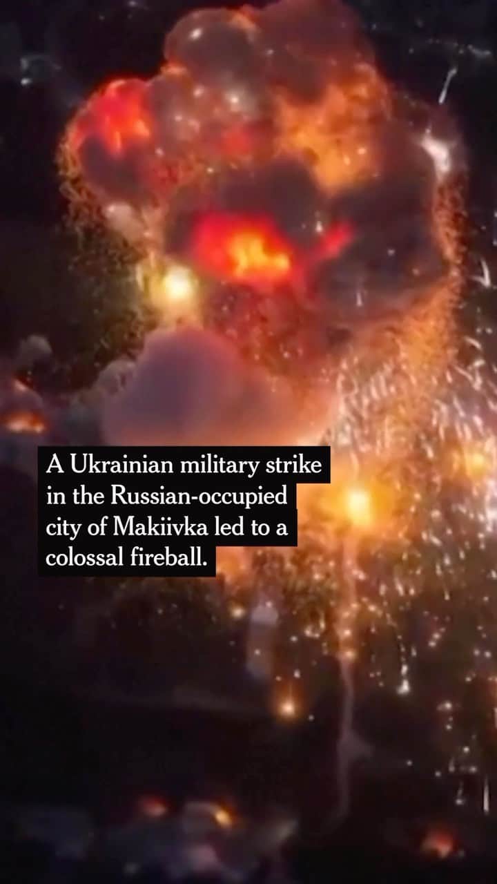 ニューヨーク・タイムズさんのインスタグラム動画 - (ニューヨーク・タイムズInstagram)「Ukraine Strikes ...