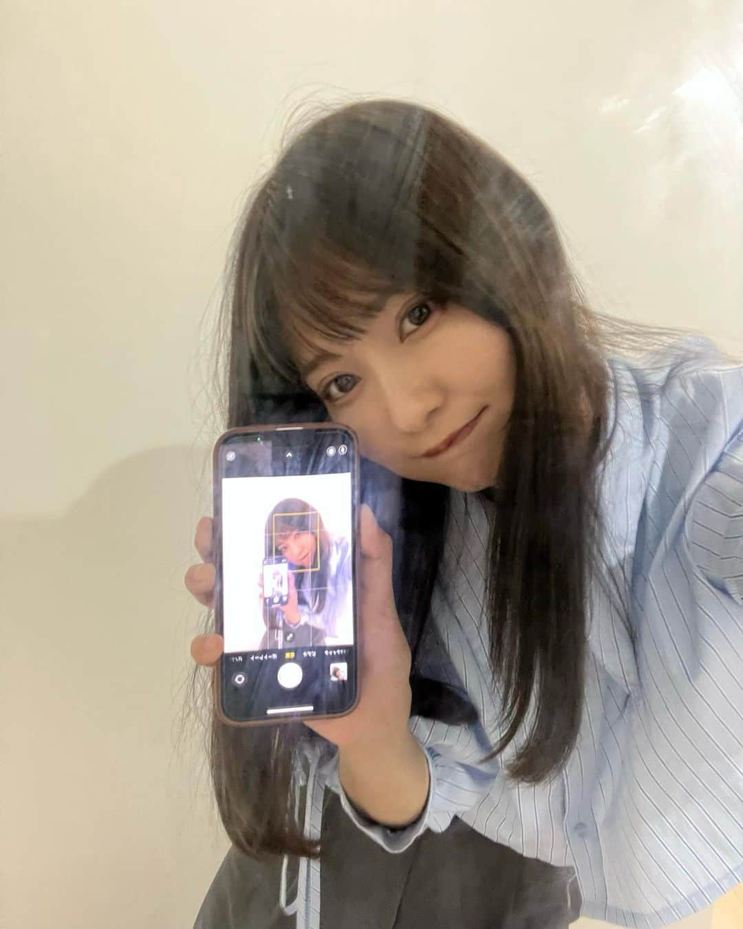 のインスタグラム：「試行錯誤しながら撮ったけど出来てる？？🫥」