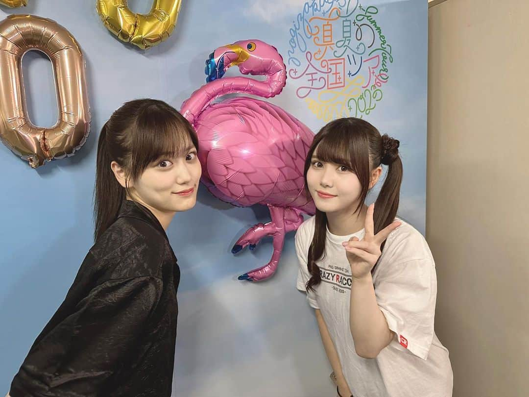 伊藤理々杏さんのインスタグラム写真 - (伊藤理々杏Instagram)「フラミンゴいた！🦩💕🌺  #乃木坂46 #伊藤理々杏」7月5日 20時18分 - riria.ito_official