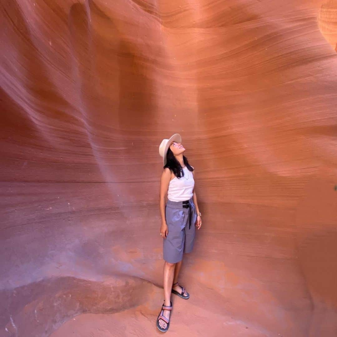 Rihwaさんのインスタグラム写真 - (RihwaInstagram)「Antelope Canyon🏜️  #アンテロープ」7月5日 20時22分 - rihwa_official