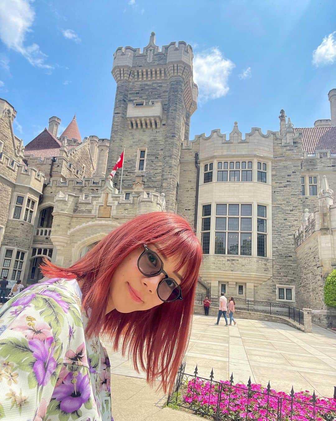 指出瑞貴さんのインスタグラム写真 - (指出瑞貴Instagram)「🇨🇦❤️❤️🏰🤍 #casaloma #casalomatoronto #casaloma #カサロマ #canada #toronto #캐나다 #캐나다여행」7月5日 20時40分 - sashidemizuki