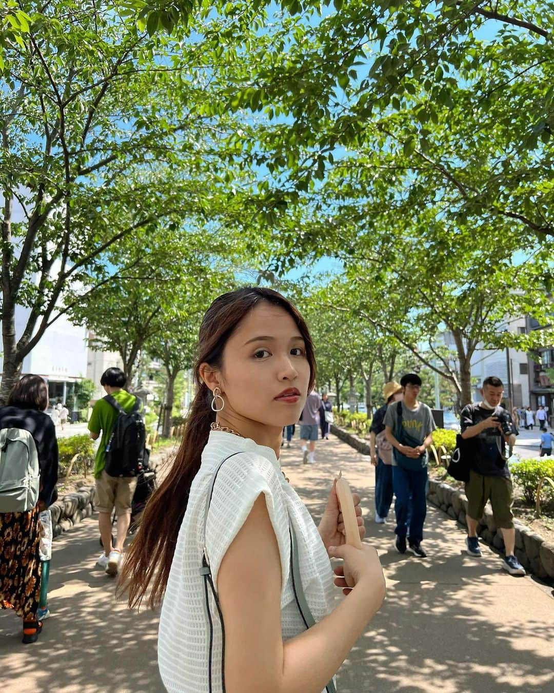 古野みうさんのインスタグラム写真 - (古野みうInstagram)「🌱  #鎌倉 #鎌倉市 #kamakura #kamakurajapan #kamakuratrip #ポニーテール #古野美優 #古野みう #ホリプロ #instagood #instadaily #tfl #l4l #photooftheday #follow」7月5日 21時17分 - umiushi.mium