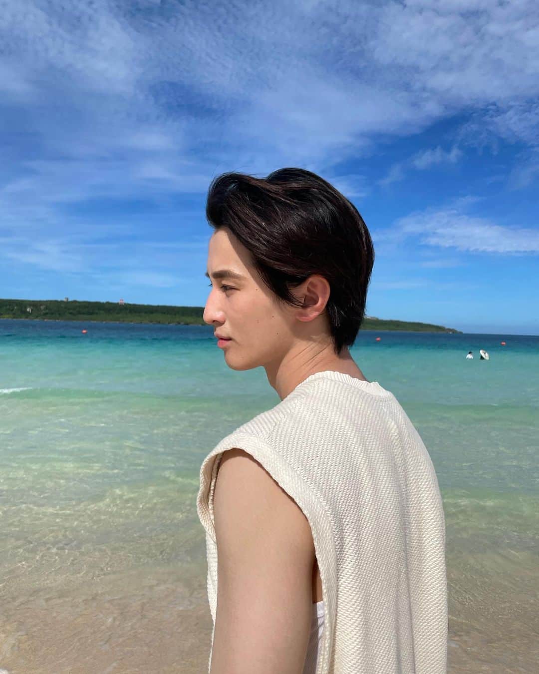 のインスタグラム：「日本とは思えないくらい海が綺麗🏖️  #宮古島#沖縄」