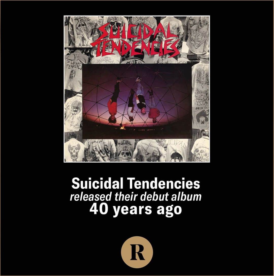 Revolverのインスタグラム：「⚡ Suicidal Tendencies released their self-titled debut on this day in 1983. ⁠ ⁠ 🎧 What's your favorite song on it?」