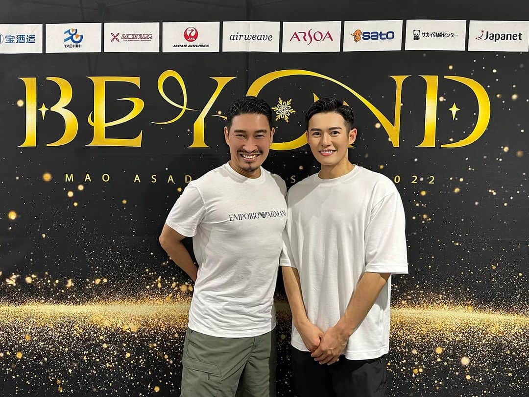 柴田嶺のインスタグラム：「本日BEYONDに下村一喜様がいらっしゃいました☺️✨ ありがたいお言葉ありがとうございました❗️ お会いできて光栄でした🙇  #beyond#beyondmaotour#下村一喜様」