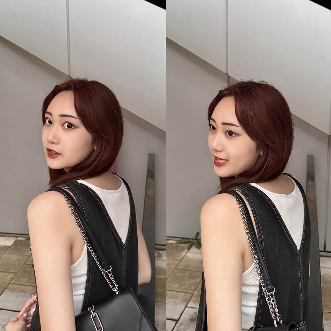 坂田琴音のインスタグラム：「ブリーチで傷んだ髪に新しいヘアケア始めた❤️‍🔥 ケア全部これ一本で済むから超楽ちんでおすすめ‼︎  　#cocone 　#クリームシャンプー 　#ココネ 　#PR」