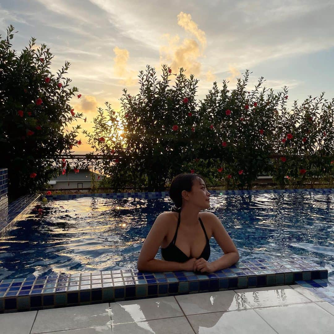 のインスタグラム：「🌺」