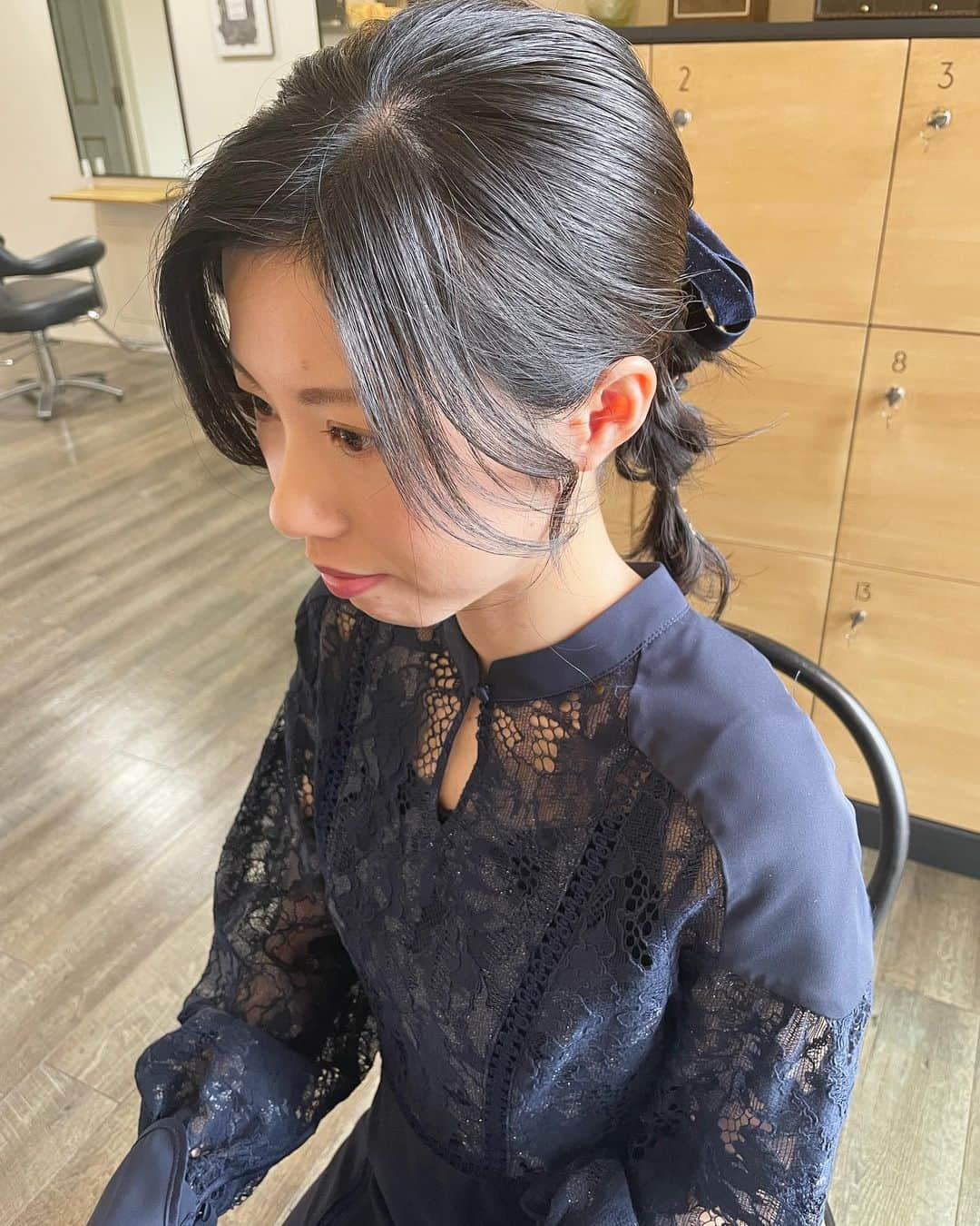 kaekoさんのインスタグラム写真 - (kaekoInstagram)「・  hair arrange_____  ・ ・ ・ 💙  #アレンジ #ヘアアレンジ #アップ #セット #ココロヘアー #arrange #hairarrange  #kaekoarrange  #set #up」7月5日 22時34分 - kae__k