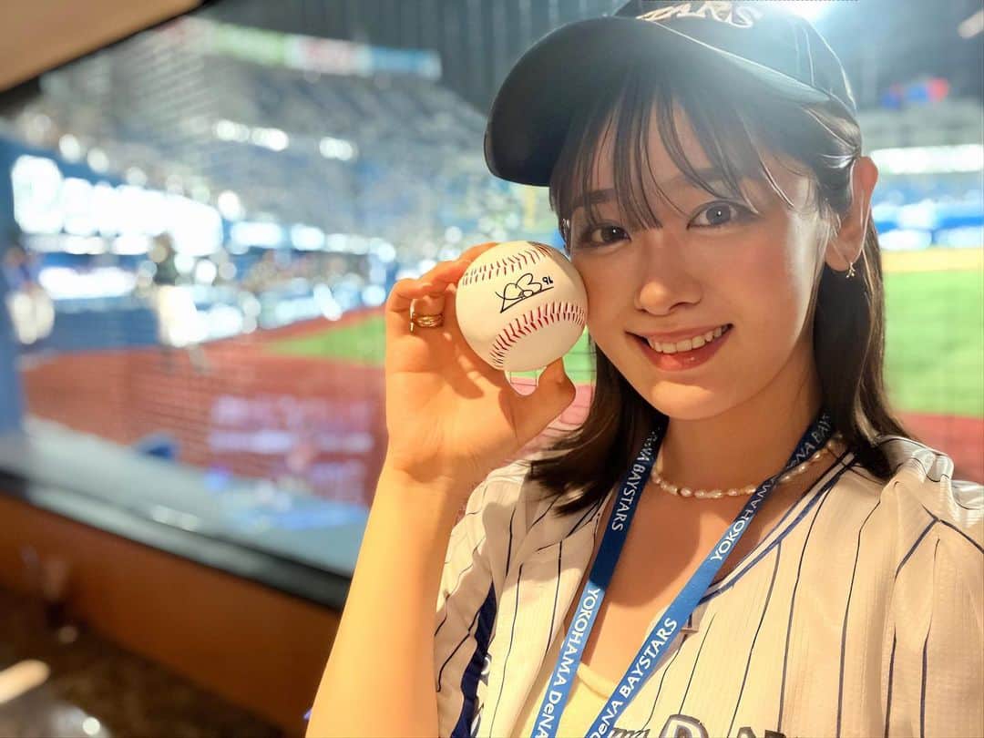 池田裕子さんのインスタグラム写真 - (池田裕子Instagram)「バウアーのサインボールもろた…！！！！  こんな幸運があっていいものか…🥹🥹」7月5日 23時02分 - kurimushiyoukan