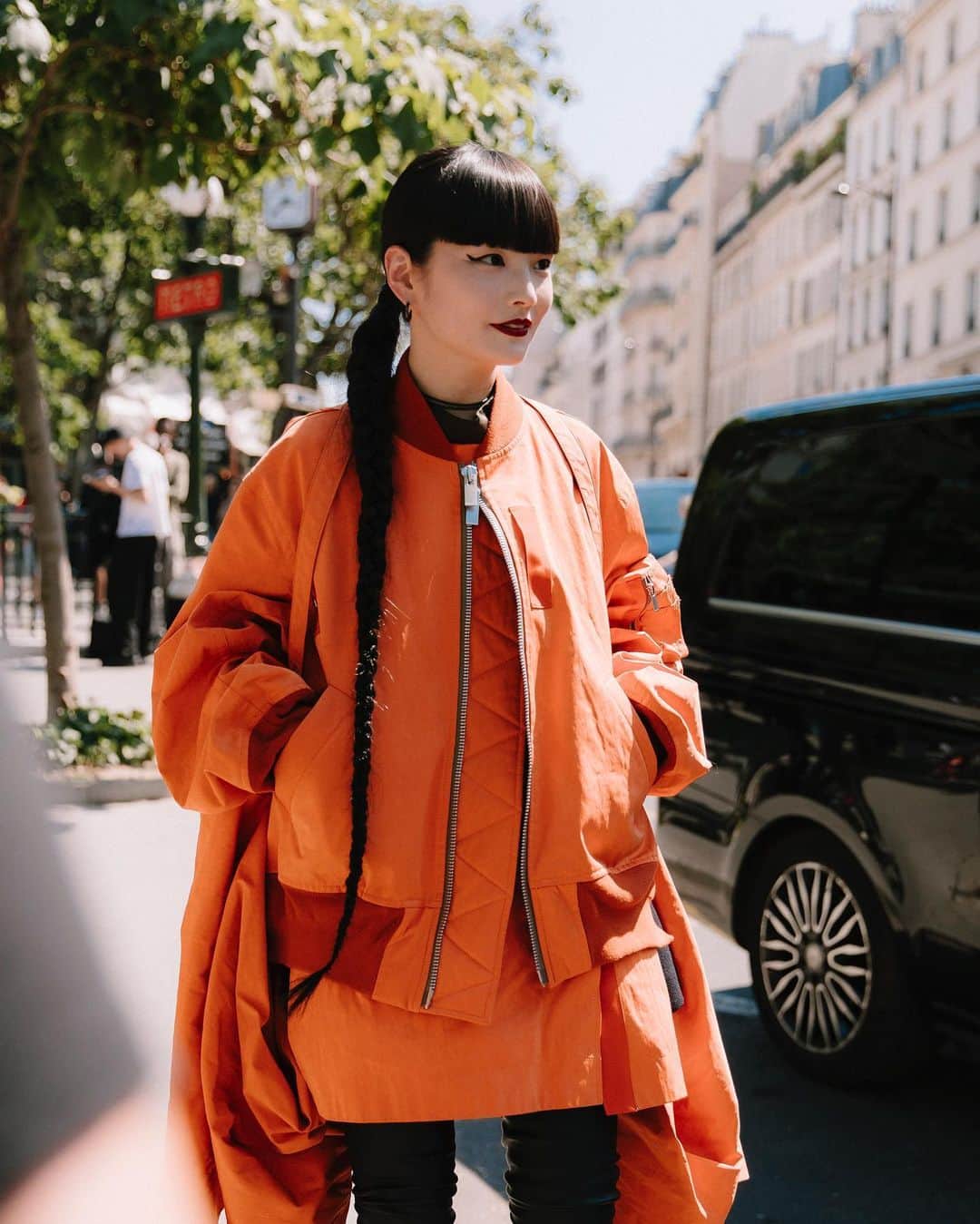 のインスタグラム：「🧡 #pmfw #sacai」