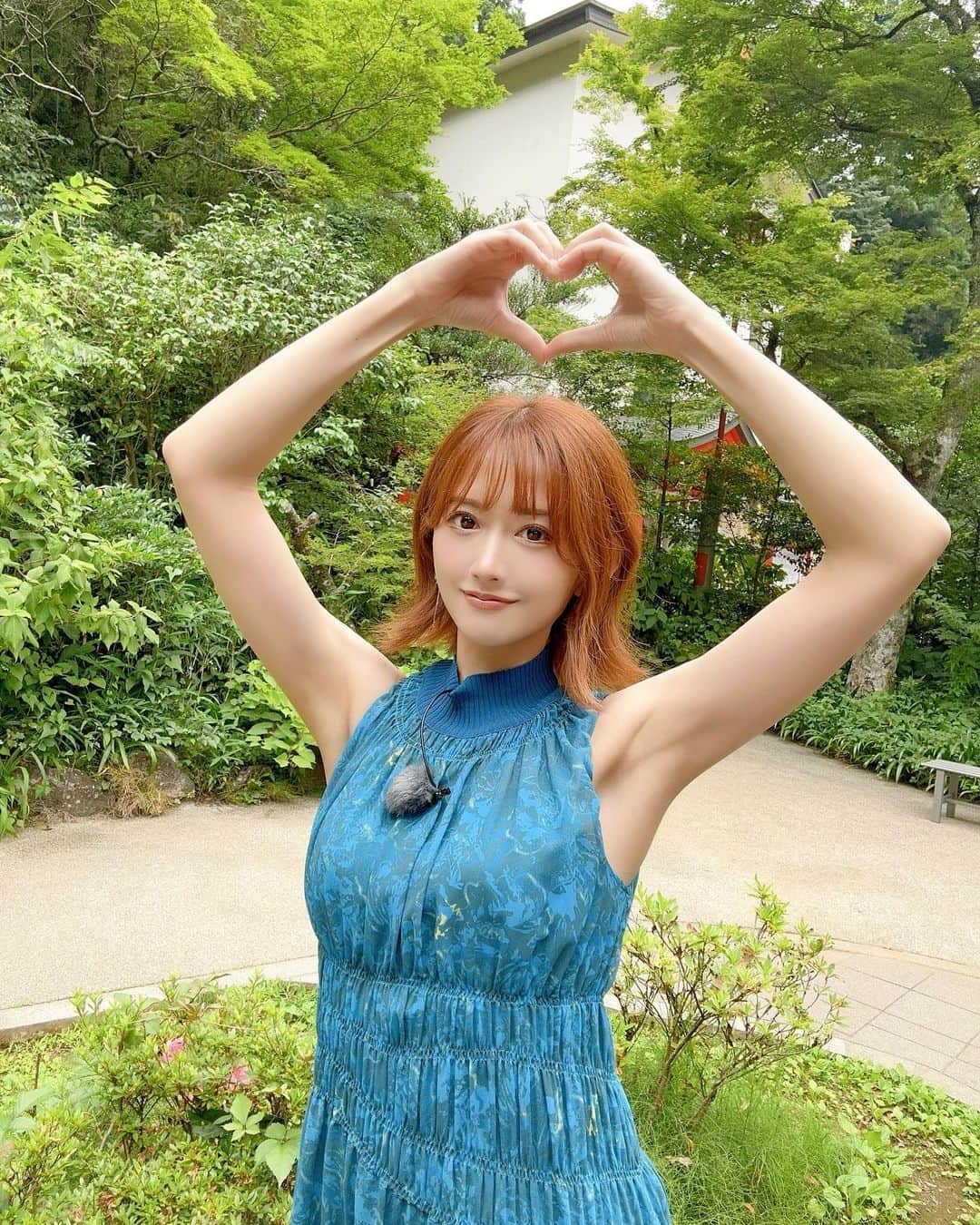 希島あいりのインスタグラム：「ハートください🫶🏻💓」