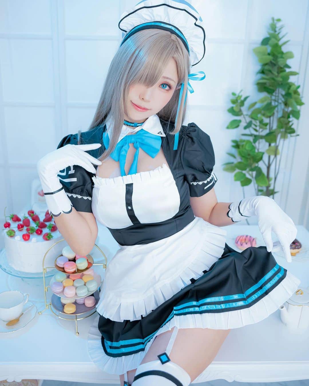 Elyのインスタグラム：「Thank you all for your patience. ✨ June rewards have been sent to your messages & email.💙 Remember to check your messages to confirm!  ✧～✧～✧ 7月も頑張ってね💙  ✧～✧～✧ 7月也一起加油吧(｡☌︎ᴗ☌︎｡)❤︎ 謝謝大家的等待🫶🏻 6月慢慢的獎勵已經全數發出 記得去訊息確認喔！💙」