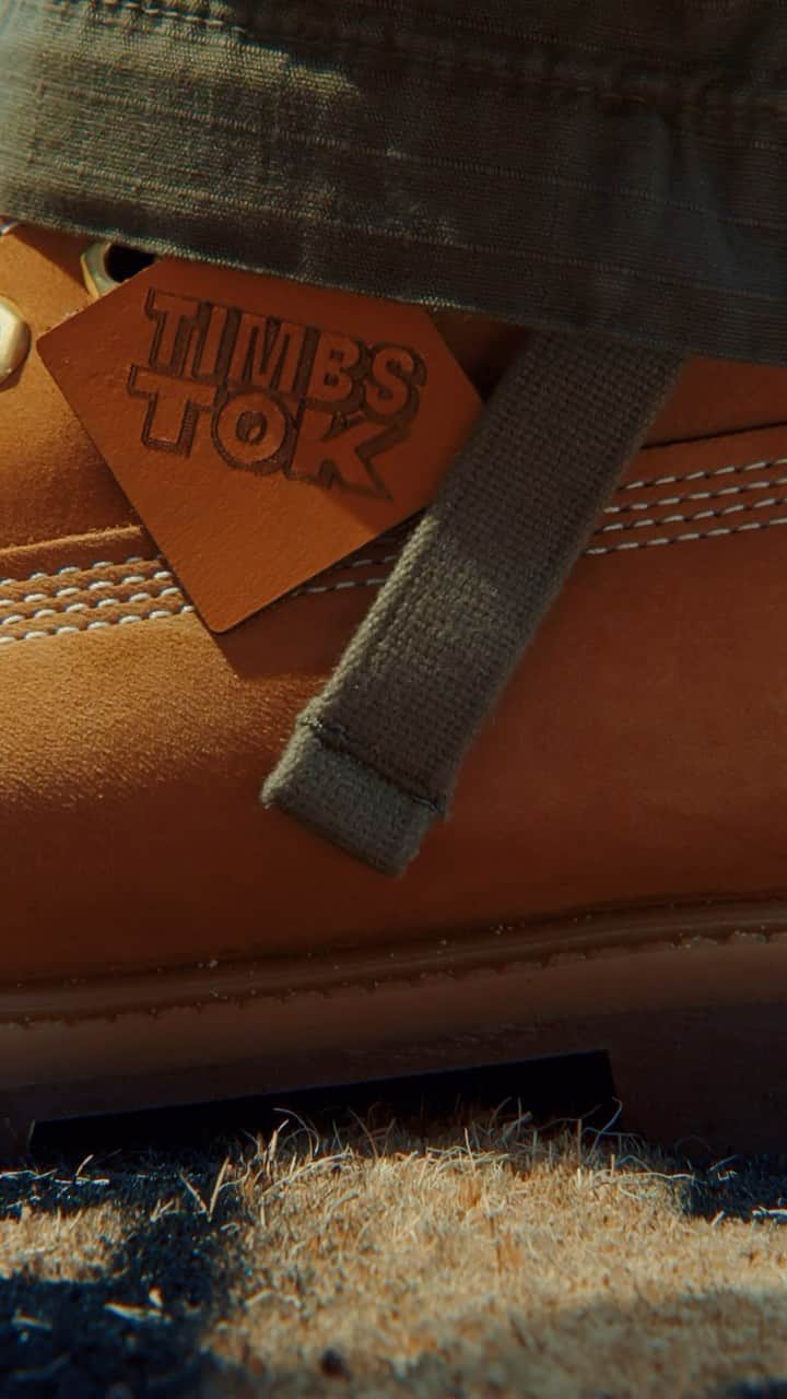 ティンバーランドのインスタグラム：「Introducing #TimbsTok, a brand-new show for the people making moves. 🌳 🧡  TimbsTok is a place where the craftsmanship and culture of Timberland collide. Oh, and it’s hosted by @iamcleotrapa!  Follow us on TikTok @timberland, so you don’t miss out on the July 11 drop! 👀 #TimbsTok  #BuiltForTheBold  #Timberland50」