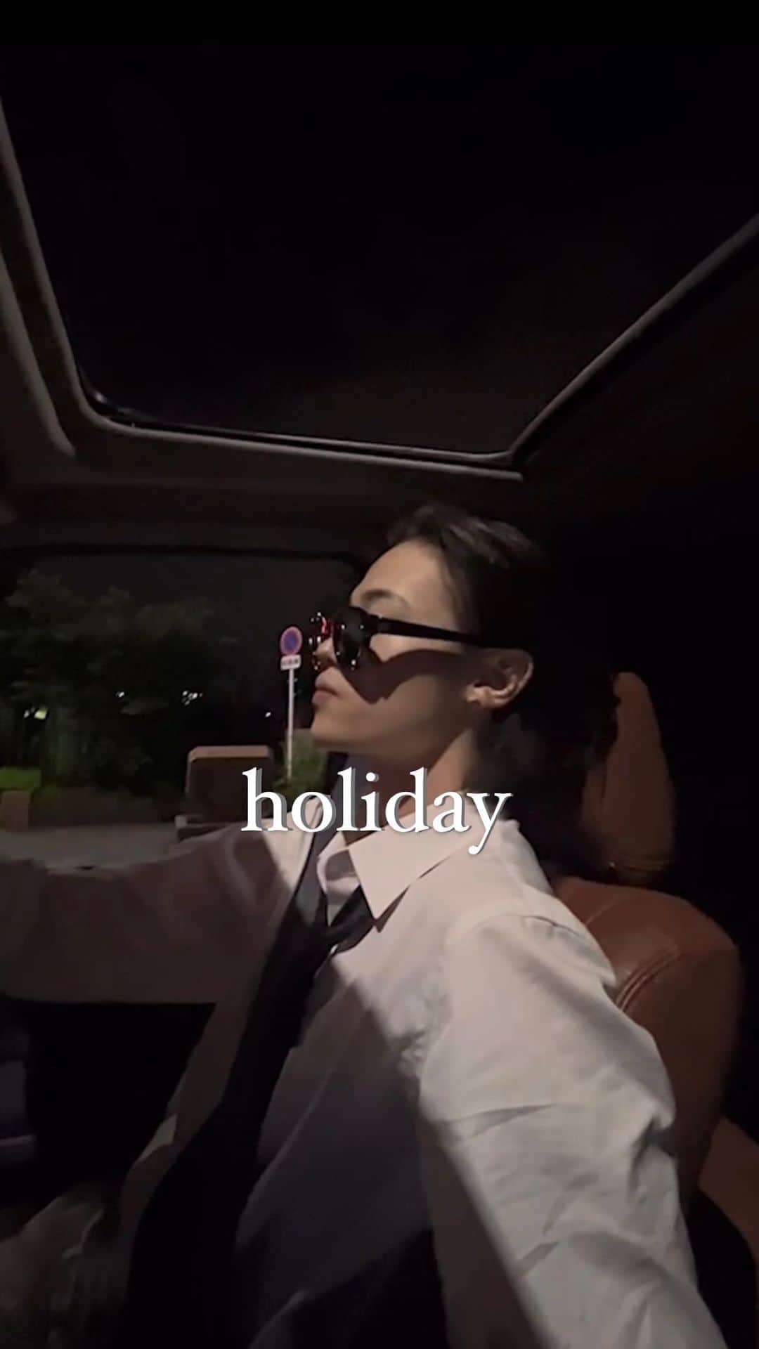窪塚愛流のインスタグラム：「『 holiday 』   #窪塚愛流」