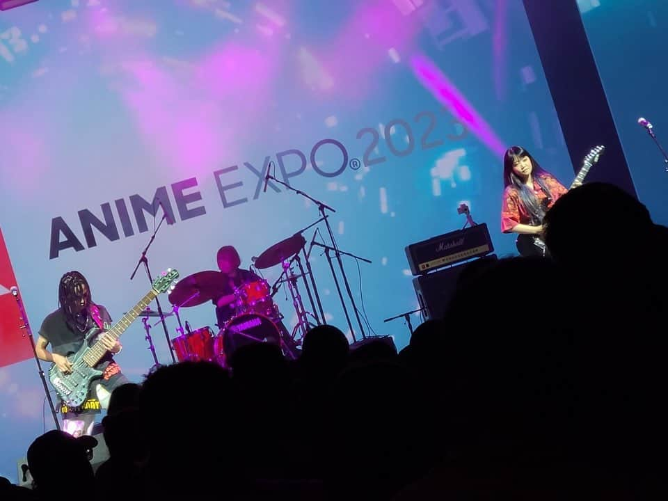 ASTERISM（アステリズム）さんのインスタグラム写真 - (ASTERISM（アステリズム）Instagram)「・ 🔹LIVE🔹 Thank you for coming to "AX -Anime Expo '" yesterday🙏️☺️ @animeexpo    We are glad you all sang so much!! 😎  🎸NEXT GIG 🎸 Jul. 9th Sun Finally, the One Man Show in Santa Ana!😆 It's free to see👊 @observatoryoc   #AX2023 #AnimeExpo2023  #ASTERISM #アステ #LIVE」7月6日 1時23分 - asterism.asia