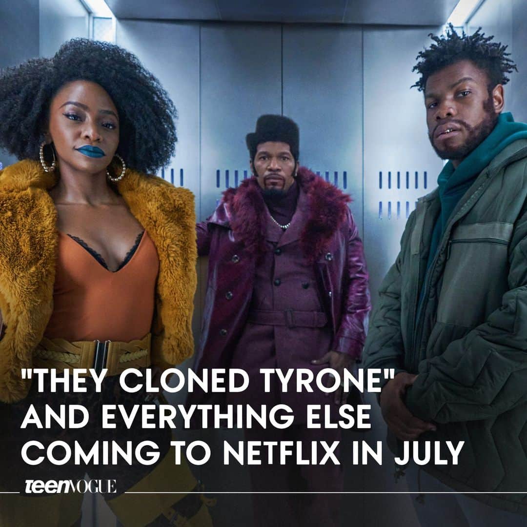Teen Vogueのインスタグラム：「New month = new shows and movies on #Netflix! See what's coming to the streaming platform in July at the link in bio.  (📸: Parrish Lewis / Netflix)」