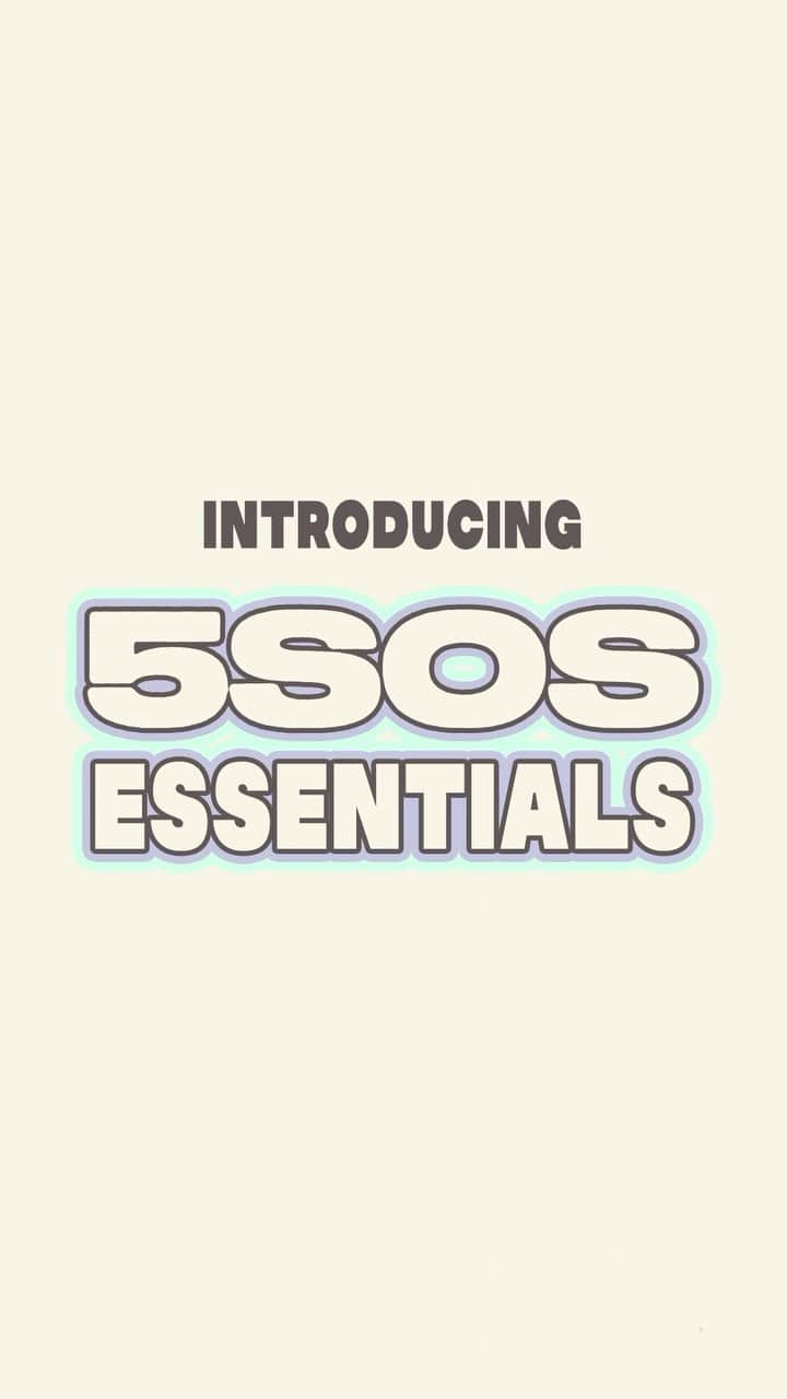 5 Seconds of Summerのインスタグラム：「New 5SOS ESSENTIALS. Live in the store now.」