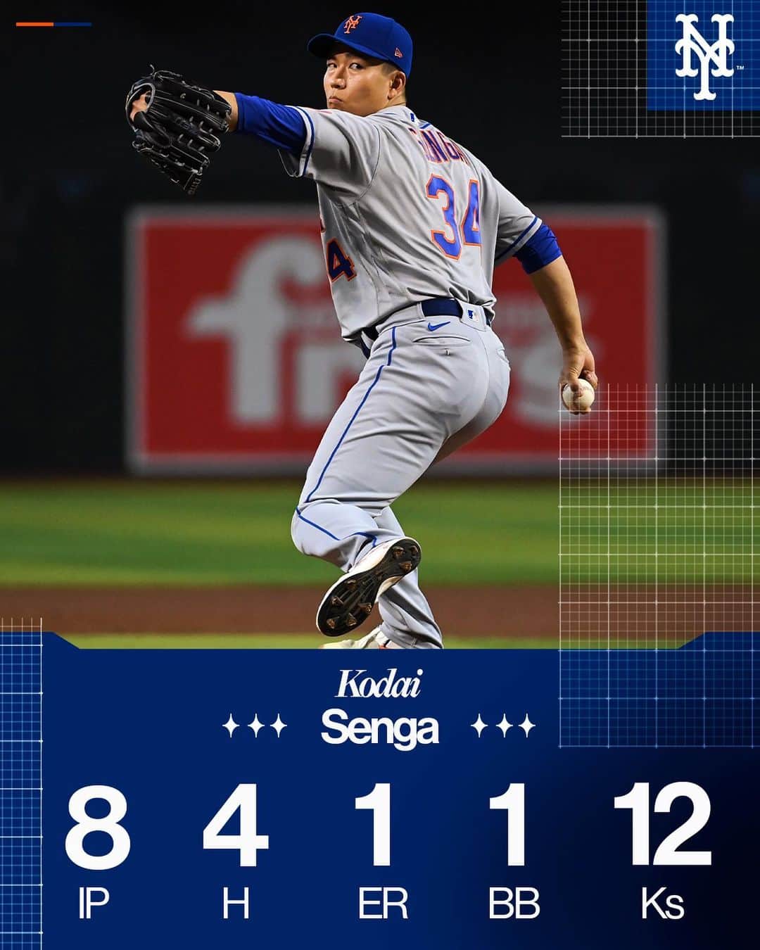 MLBさんのインスタグラム写真 - (MLBInstagram)「In his deepest start of the season, Kodai Senga delivers a masterful performance.」7月6日 13時21分 - mlb