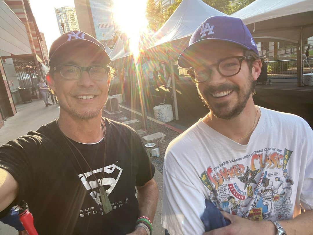グラント・ガスティンのインスタグラム：「Juni, baseball, parties & dinners Part 1.」