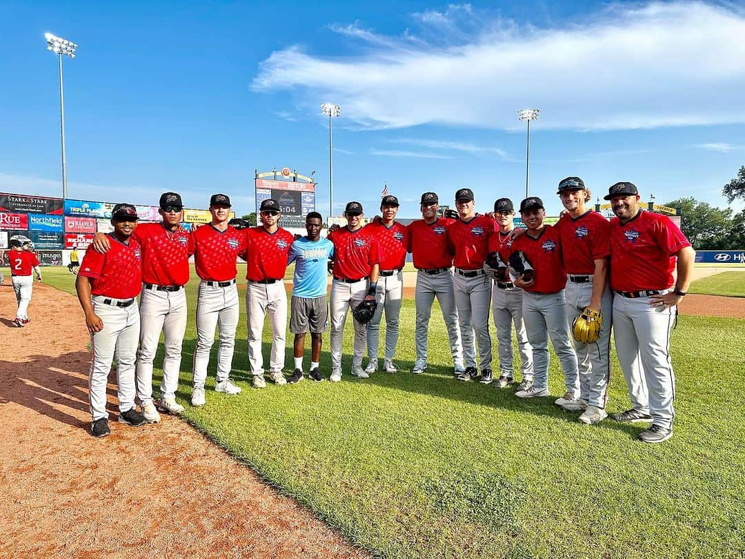 レネ・リベラのインスタグラム：「@mlbdraftleague 2023 Prospect Game  @frederickkeys」